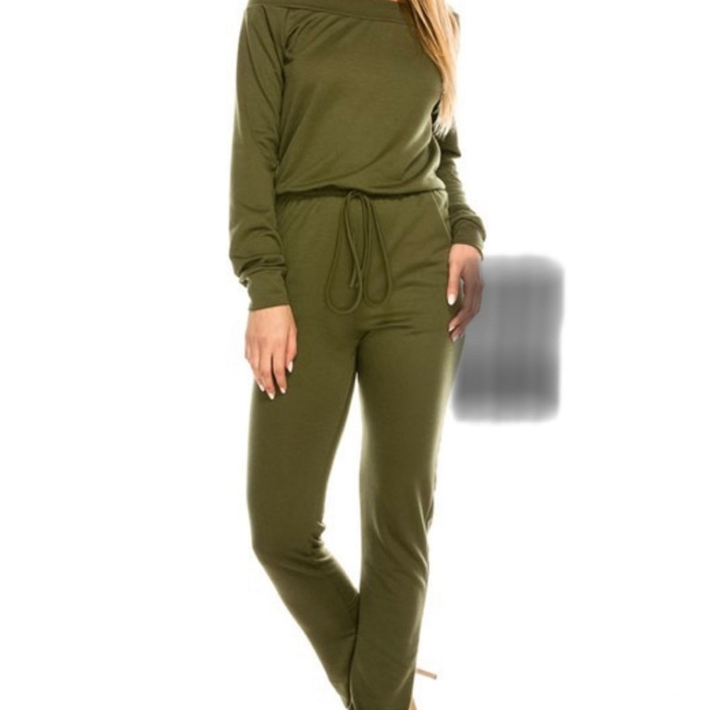 Olive Green 1pc Jumper